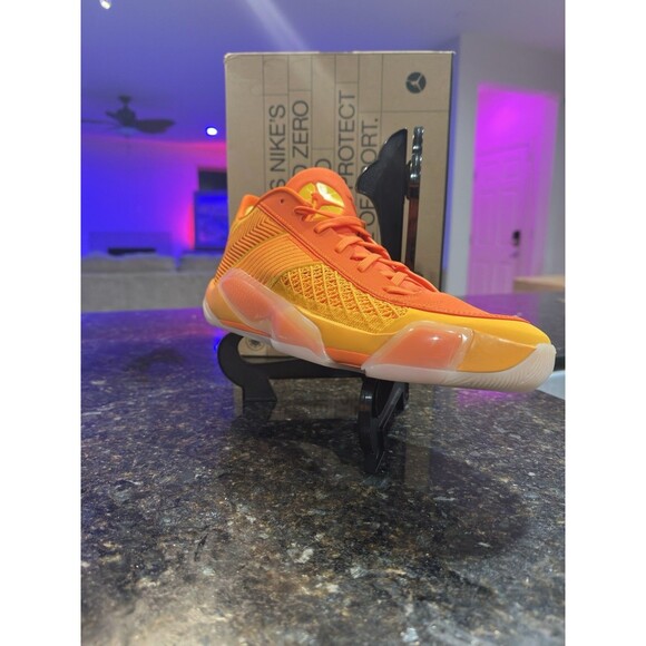 NIKE AIR JORDAN XXVIII 38 LOW "HEIRESS" TAXI-YELLOW SIZE 13 Men’s 14.5 W - Picture 9 of 12